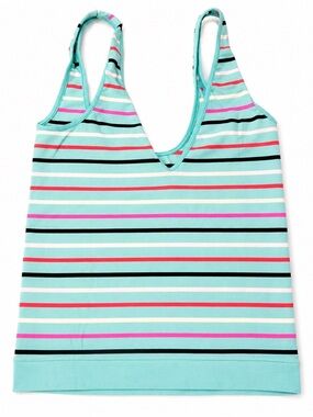 💙 Victoria’s Secret Striped Stretch Tank Top S Small 💙
